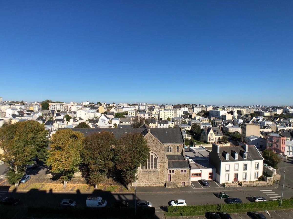 Superbe Appartement Avec Une Vue Mer Panoramique Brest Exteriér fotografie